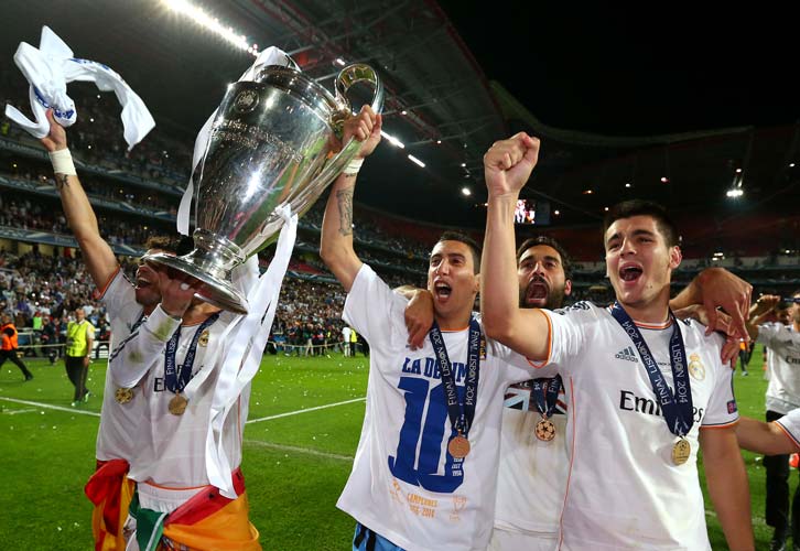 Alvaro Arbeloa 2014 Real Madryt Liga Mistrzów