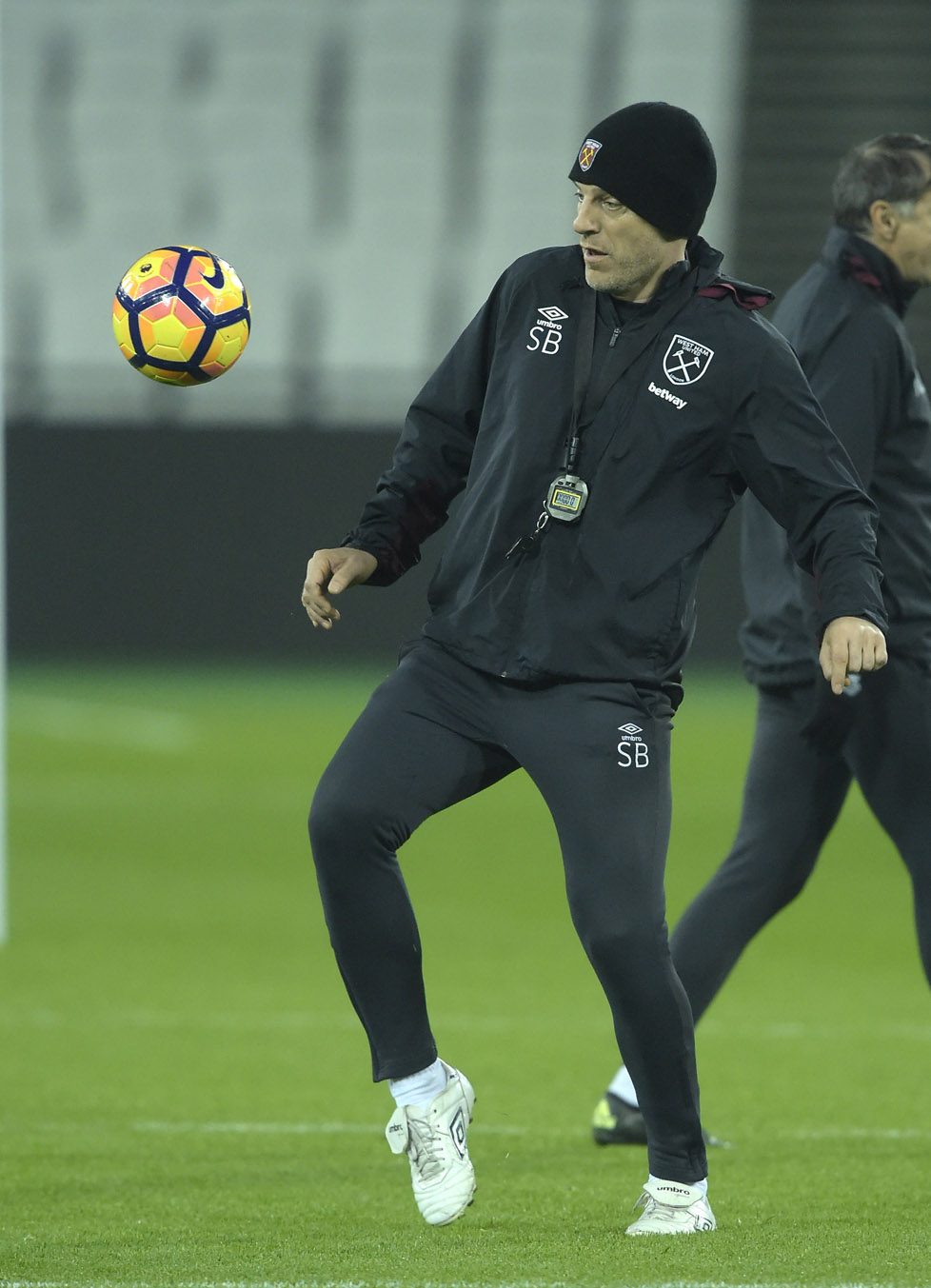 LONDON, ENGLAND - DECEMBER 16:  Slaven Bilic of West Ham United during Training at The London Stadium on December 16, 2016 in London, England.  (Photo by Arfa Griffiths/West Ham United via Getty Images) *** Local Caption *** Slaven Bilic