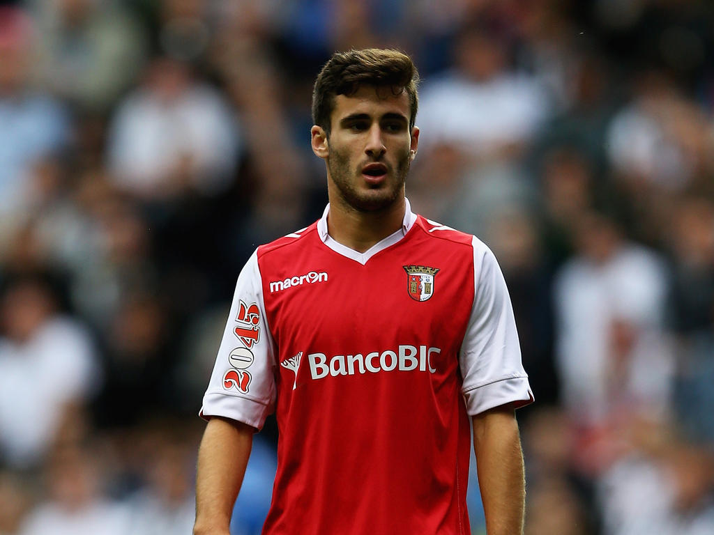 NEWCASTLE UPON TYNE, ENGLAND - AUGUST 10: Rafa of Sporting Braga in action during a Pre Season Friendly between Newcastle United and Braga at St James' Park on August 10, 2013 in Newcastle, England. (Photo by Matthew Lewis/Getty Images)