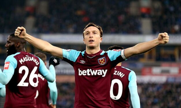 Mark Noble na czele „tabeli lojalności”