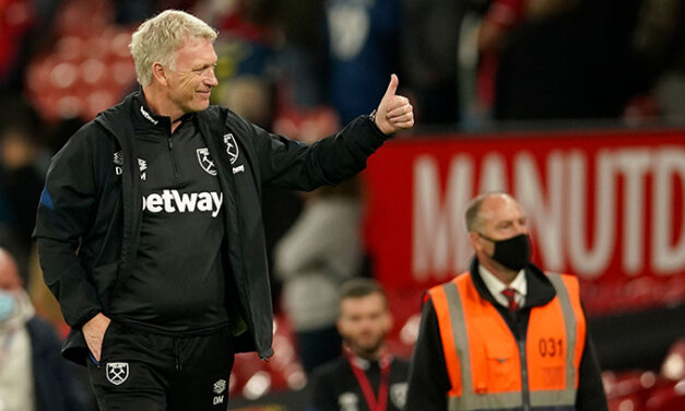 Konferencja prasowa Davida Moyesa przed meczem z Manchesterem United