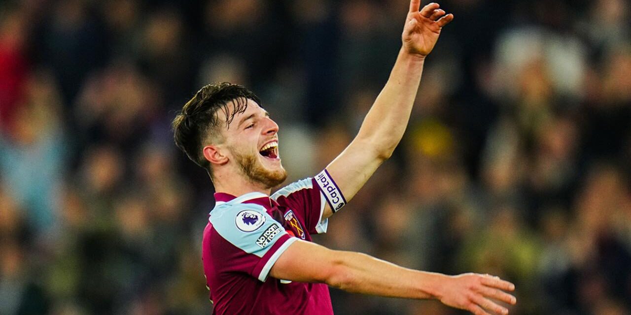 Declan Rice nominowany do nagrody Najlepszego Młodego Zawodnika sezonu Premier League