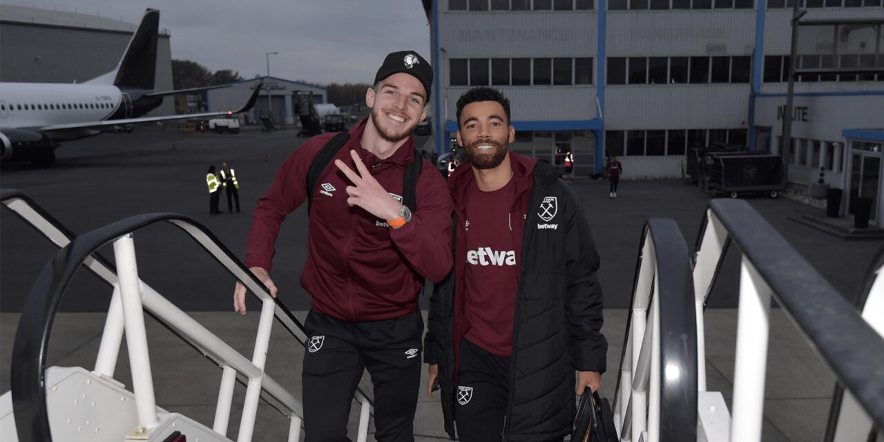 Declan Rice i Ryan Fredericks czekają na poniedziałkowy pojedynek przeciwko sobie