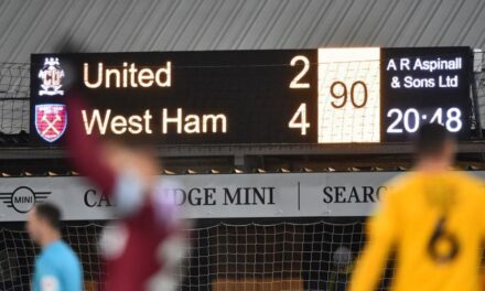 Cambridge United 2:4 West Ham United [SKRÓT]