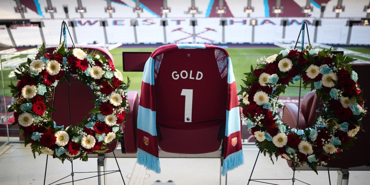 Rodzina West Hamu United zebrała się, aby uczcić pamięć Davida Golda
