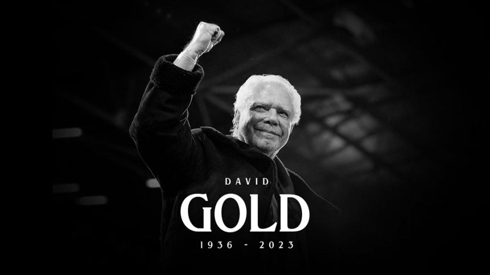 Zmarł David Gold