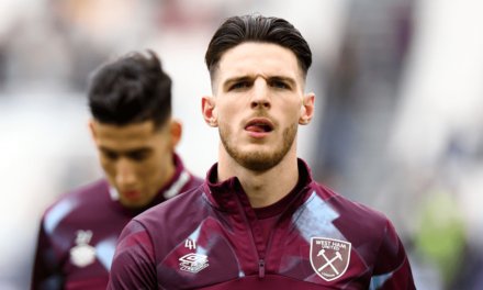 Declan Rice: Mamy wystarczająco dużo możliwości, aby awansować w górę tabeli