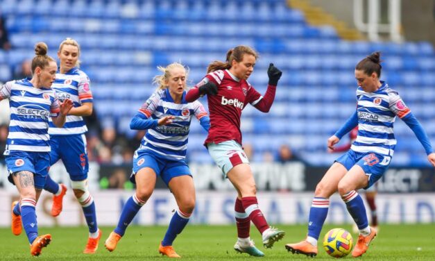 Reading Women 2:1  West Ham United Women