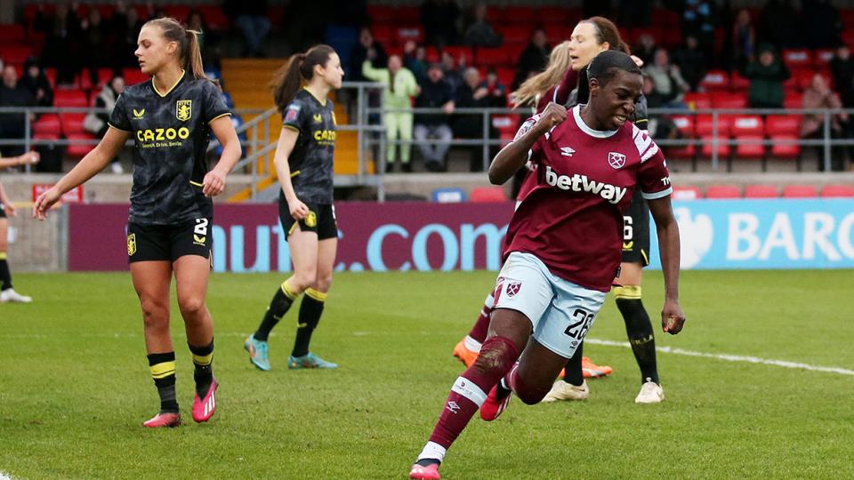 West Ham Women przegrywa w Barclays Women’s Super League z Aston Villą 1:2