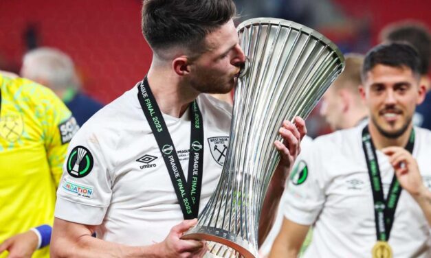 Declan Rice Piłkarzem Sezonu UEFA Europa Conference League
