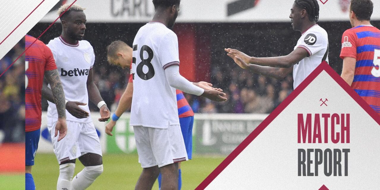 Dagenham & Redbridge 2:2 West Ham United [SKRÓT]