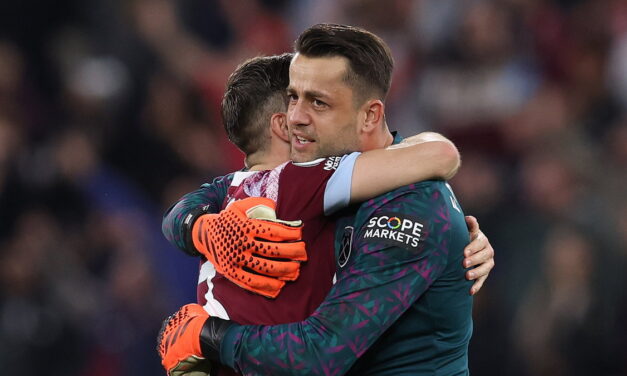 Łukasz Fabiański o meczu z Luton i losowaniu Ligi Europy