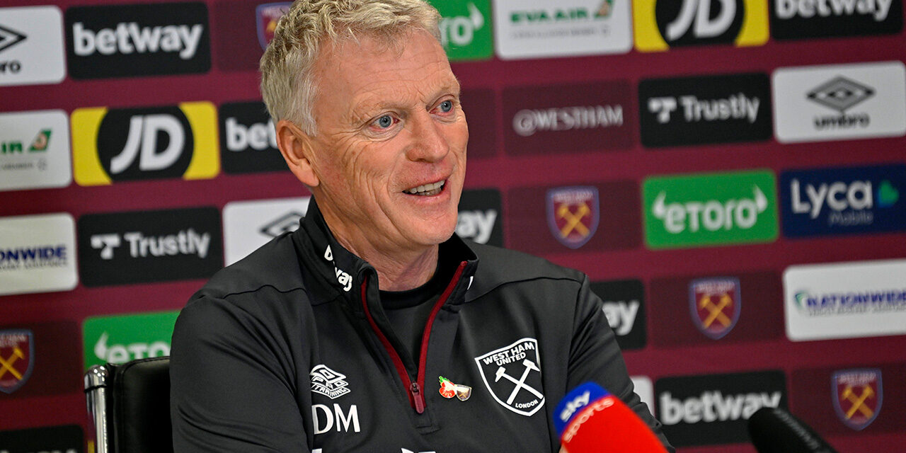 Konferencja prasowa Davida Moyesa przed meczem z Wolves