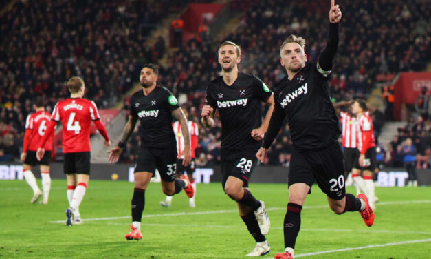 Jarrod Bowen bohaterem West Hamu w zwycięskim meczu nad Southampton [WIDEO]