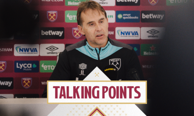 Julen Lopetegui: Optymizm przed starciem z Bournemouth i wsparcie dla Michaila Antonio