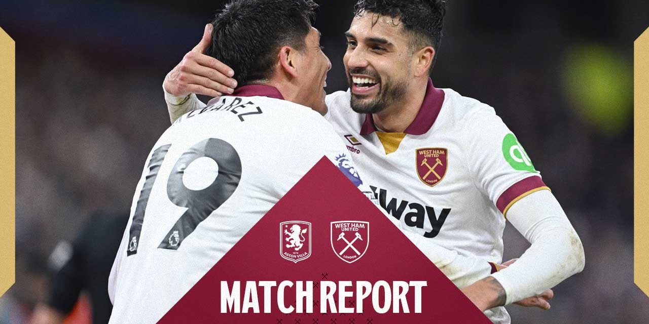 Aston Villa vs West Ham United [SKRÓT WIDEO]