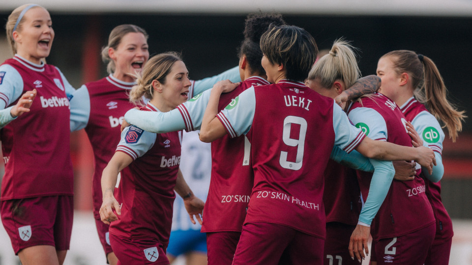 West Ham Women vs Brighton & Hove Albion [SKRÓT WIDEO]