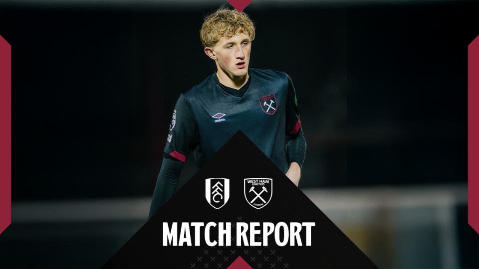 AKADEMIA: Fulham U18 0:1 West Ham U18