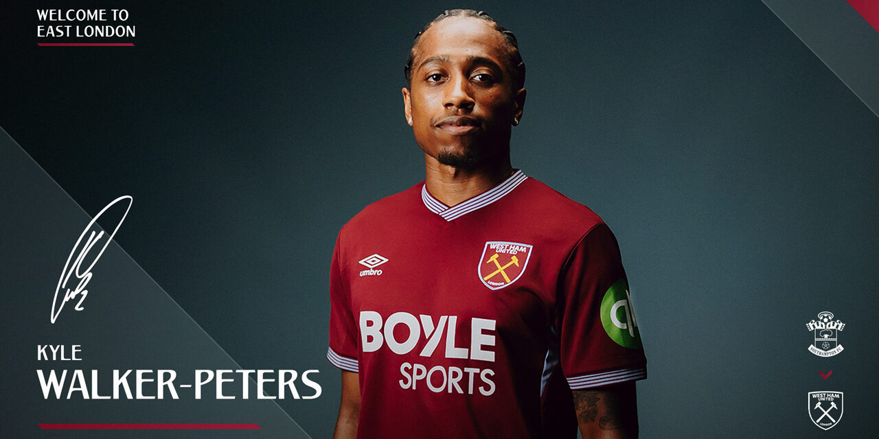 OFICJALNIE: Kyle Walker-Peters nowym zawodnikiem West Hamu!