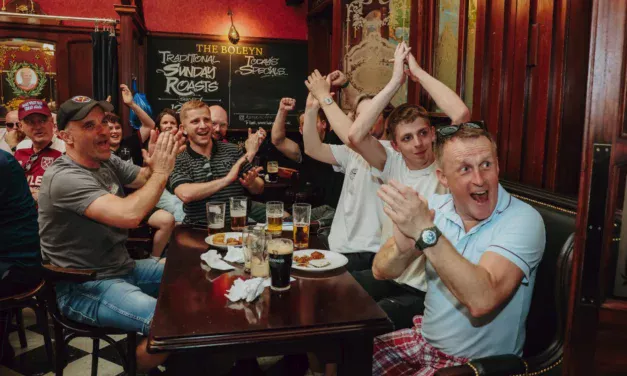 West Ham Poland na spotkaniu Official Supporters’ Clubs w Boleyn Pub